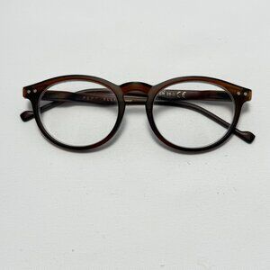 Perry Ellis Brown Tortoiseshell Reading Glasses +2.00